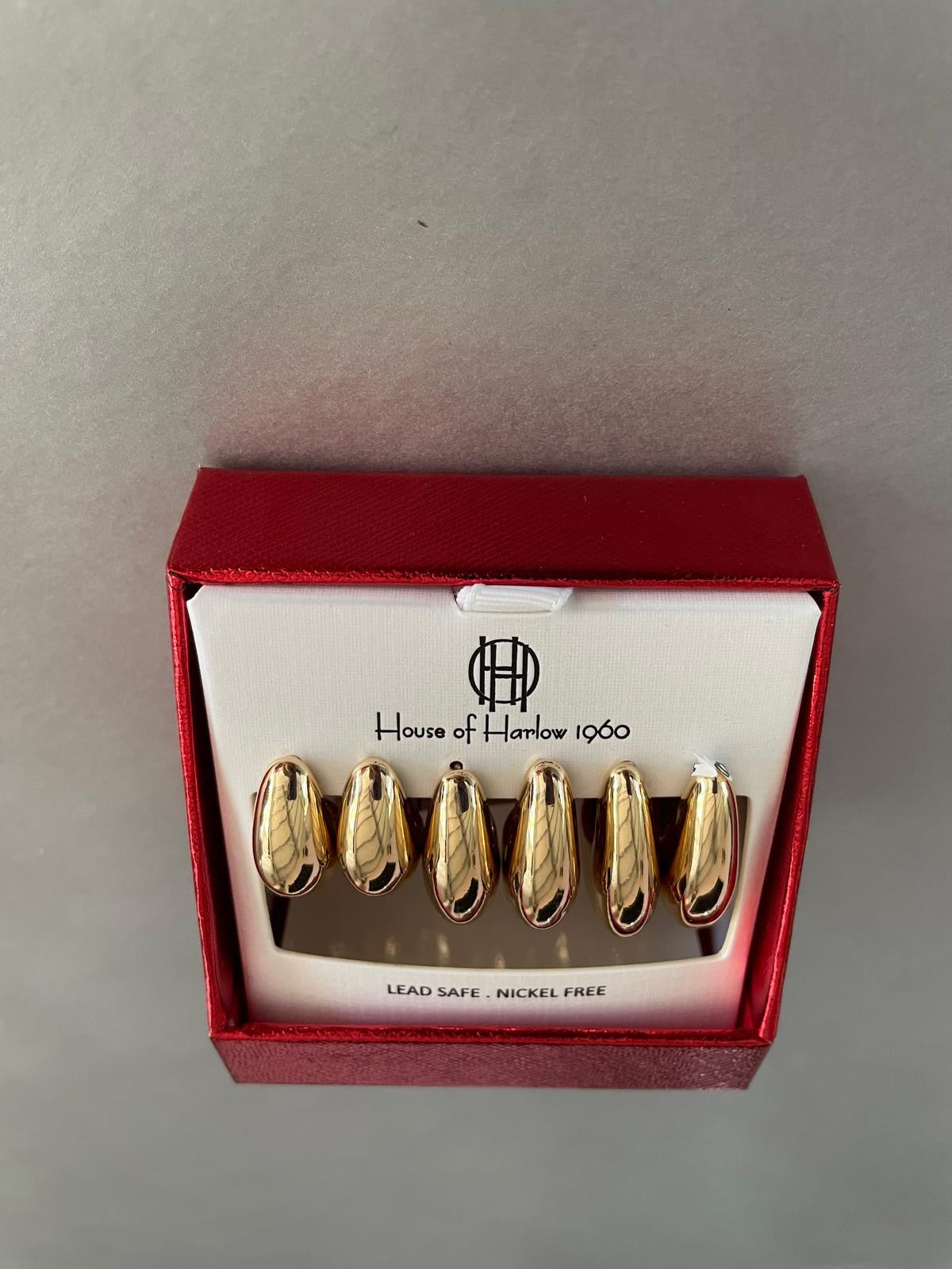 Boucles d'oreilles - Ensemble de 3 paires d'anneaux
