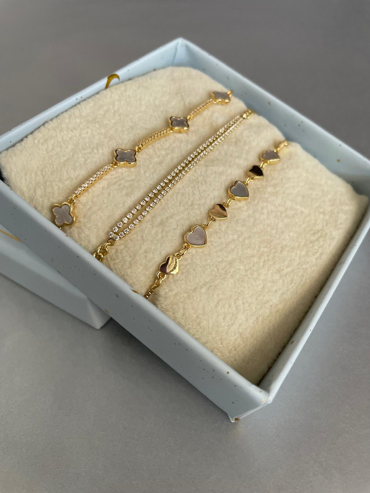 Ensemble de 3 bracelets