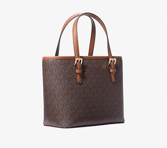 MK Micheal Kors - Jet Set Travel Extra-Small Logo Top-Zip Tote Bag