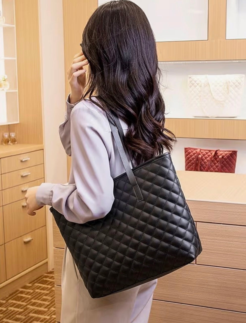 👜✨SAC TOTE BRODÉ Mommy Bag 5000F ✨👜